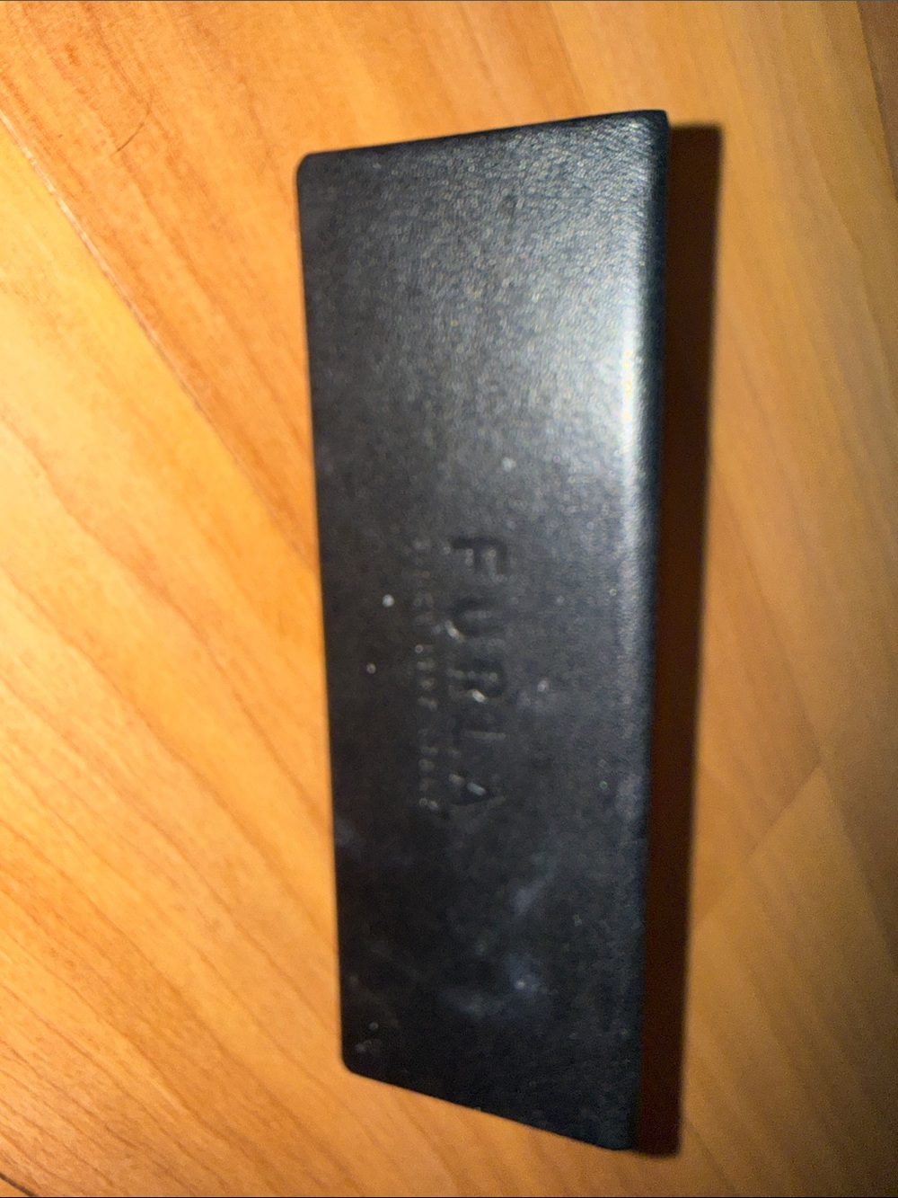 Furla Black Slim Protective Sunglass Case